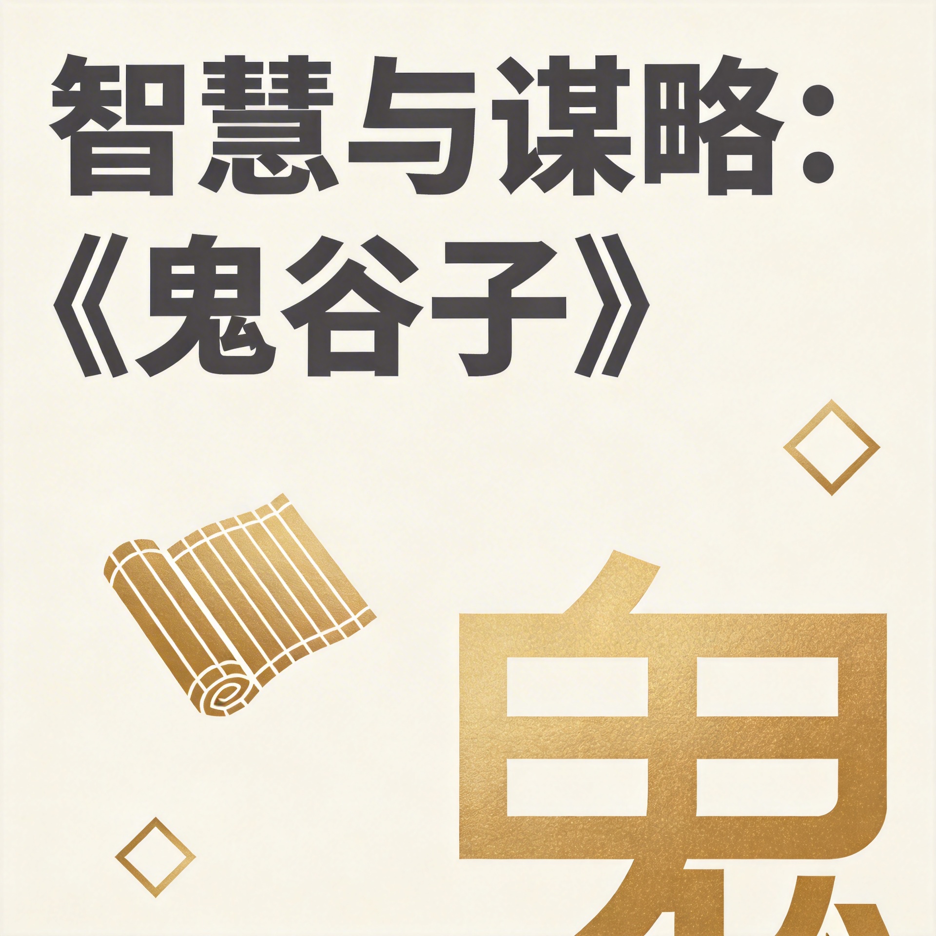 智慧与谋略:《鬼谷子》封面