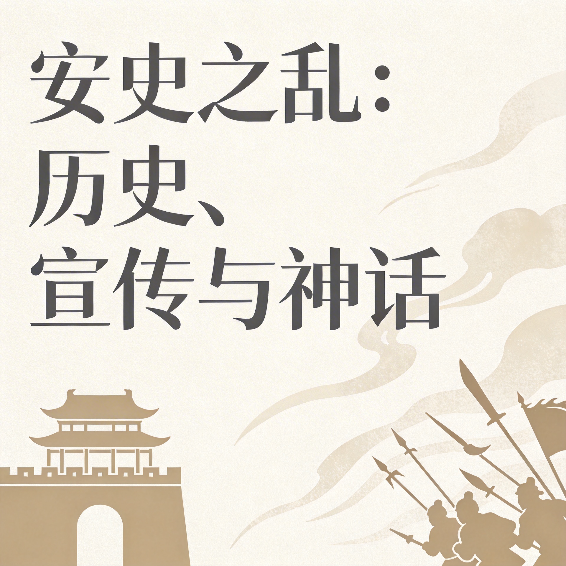 安史之乱:历史、宣传与神话封面