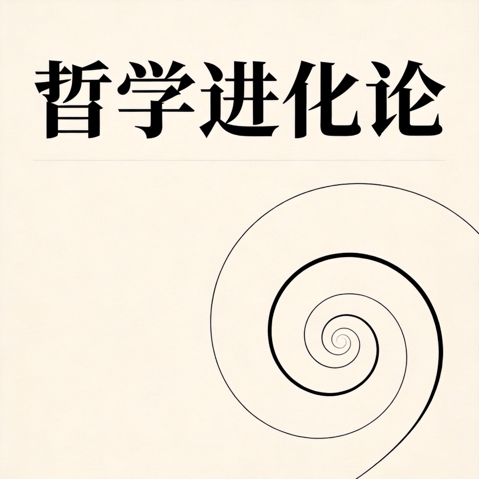 哲学进化论封面