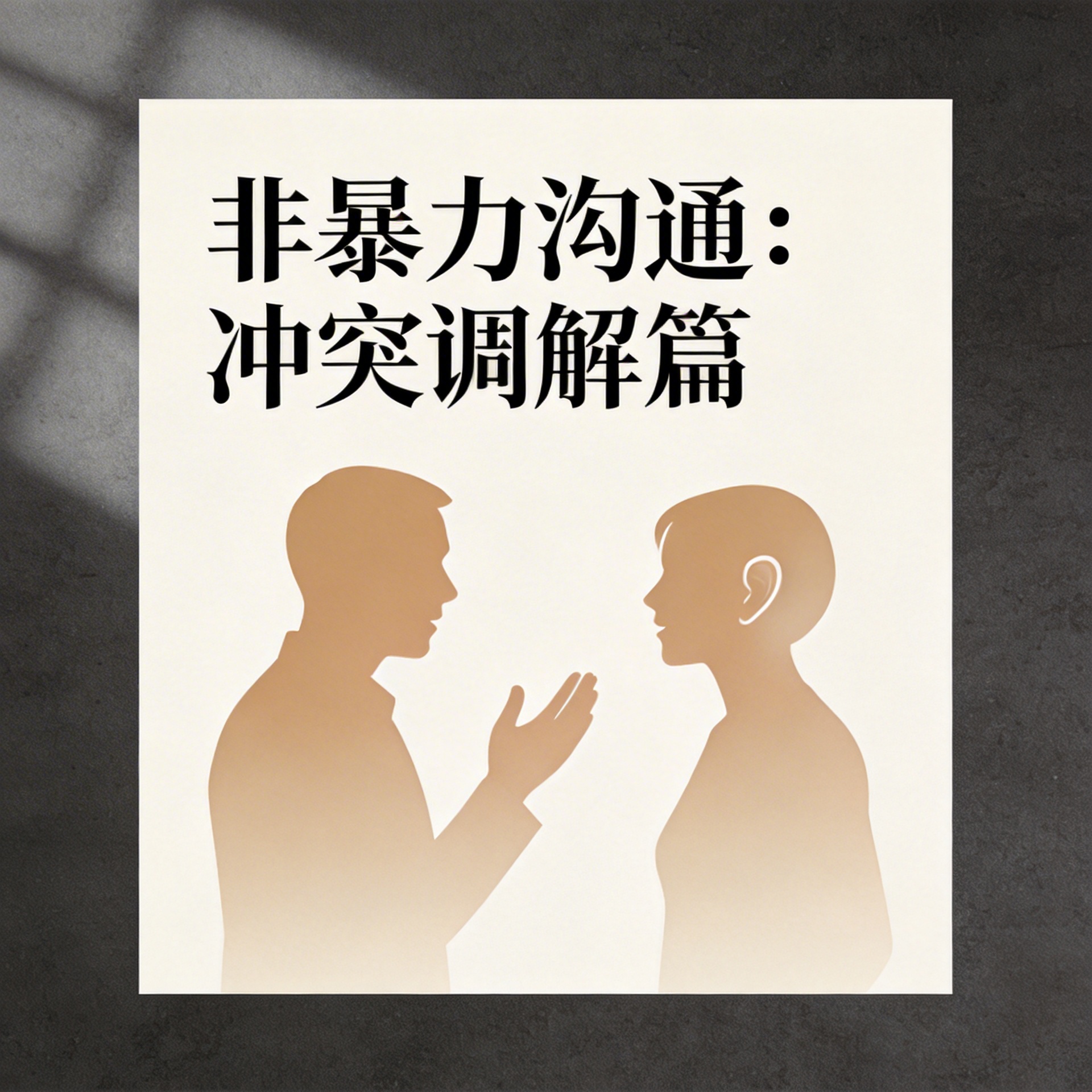 非暴力沟通:冲突调解篇封面